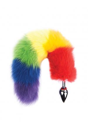 Rainbow Foxy Tail