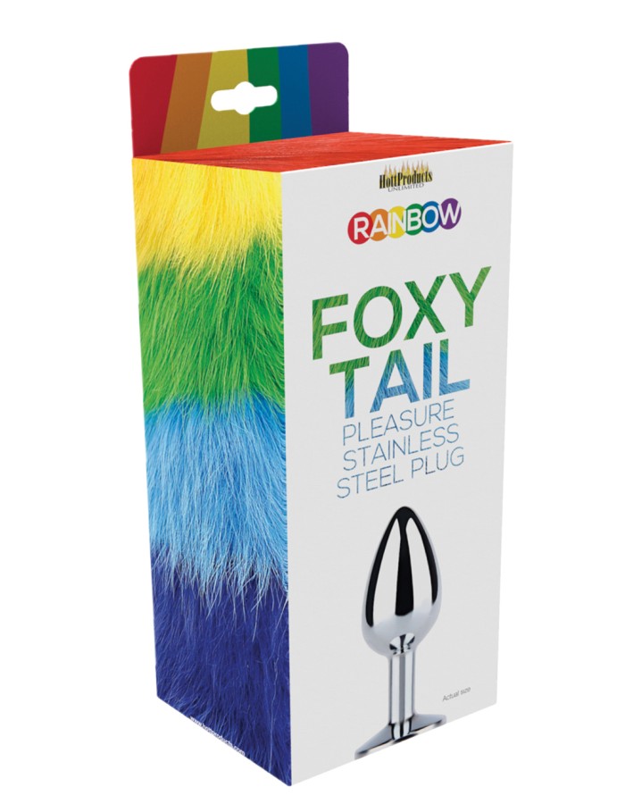 Rainbow Foxy Tail