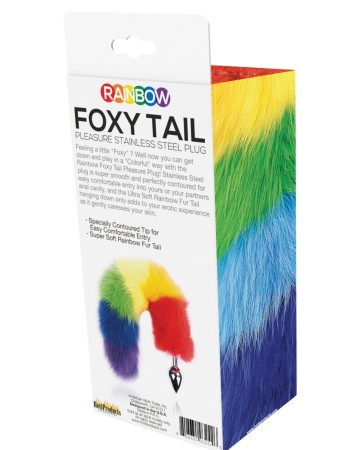 Rainbow Foxy Tail