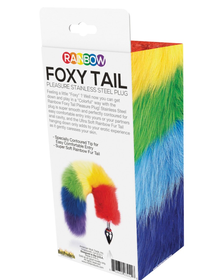 Rainbow Foxy Tail