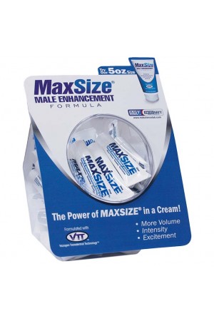 Max Size Gel - 50 Count Fishbowl - 10ml Packets