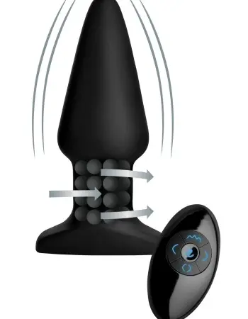 Model R Smooth Rimming Plug With Remote Control