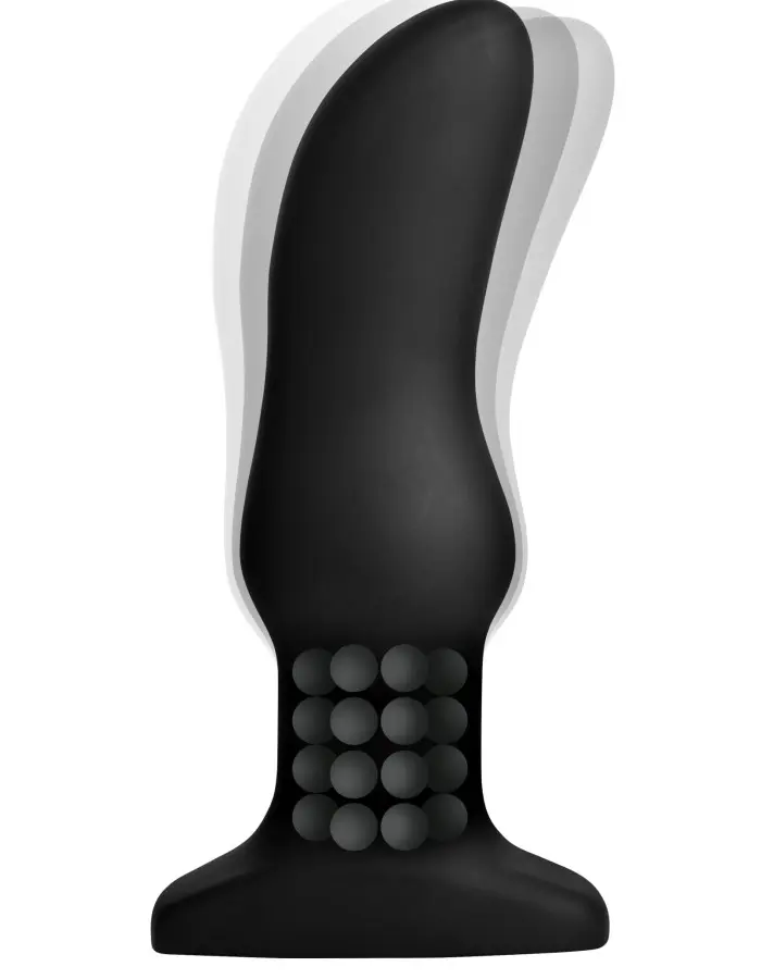 Model M Curved Rimming Plug With Remote Control