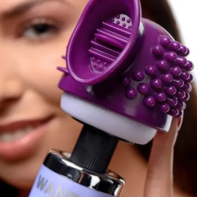 Triple Thrill 3 in 1 Silicone Wand Attachment