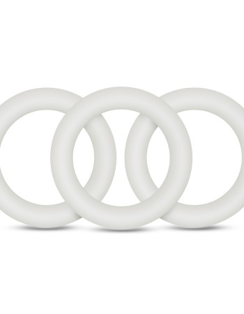 Performance - Vs2 Pure Premium Silicone Cockrings - Small - White
