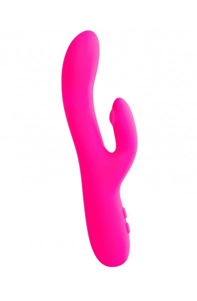 Rockie Dual Rechargeable Vibe - Foxy Pink