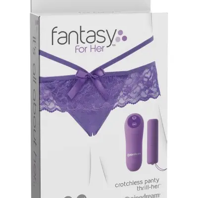 Fantasy for Her Crotchless Panty Thrill-Her