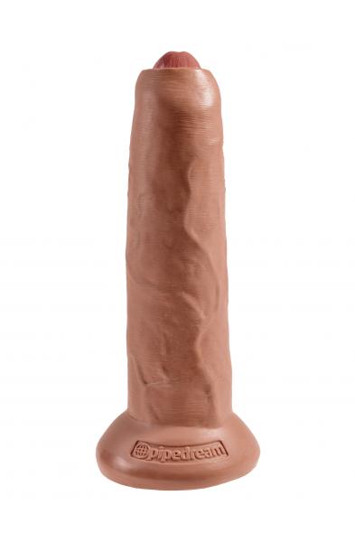 King Cock 9" Uncut - Tan