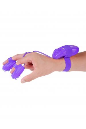 Neon Magic Touch Finger Fun - Purple