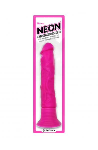 Neon Silicone Wall Banger - Pink