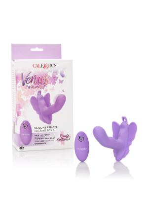 Venus Butterfly Silicone Remote Rocking Penis