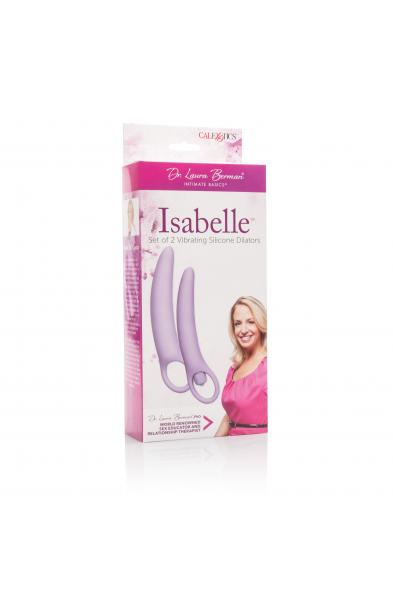 Dr. Laura Berman Isabelle Set of 2 Vibrating  Silicone Dilators