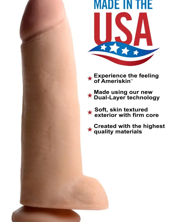 Usa Cocks 12 Inch Ultra Real Dual Layer Dildo
