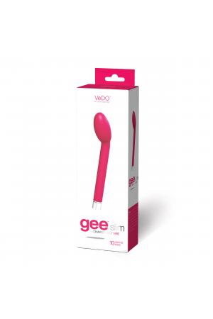 Geeslim Rechargeable G-Spot Vibe - Foxy Pink