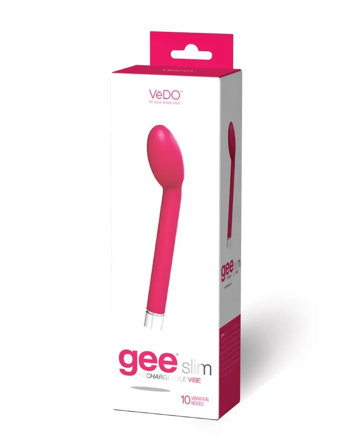 Geeslim Rechargeable G-Spot Vibe - Foxy Pink