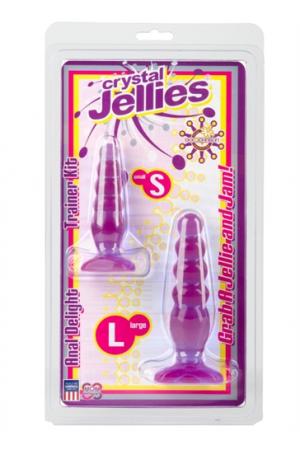 Crystal Jellies Anal Trainer Kit - Purple