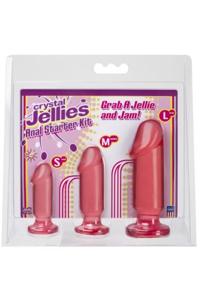 Crystal Jellies Anal Starter Kit - Pink