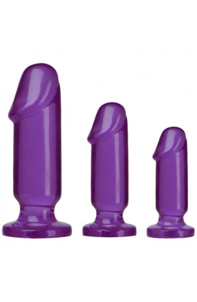 Crystal Jellies Anal Starter Kit - Purple