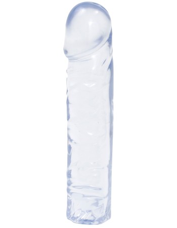 Crystal Jellies Classic Dong 8 Inch - Clear