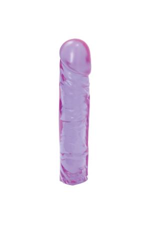 Crystal Jellies Classic Dong 8 Inch - Purple