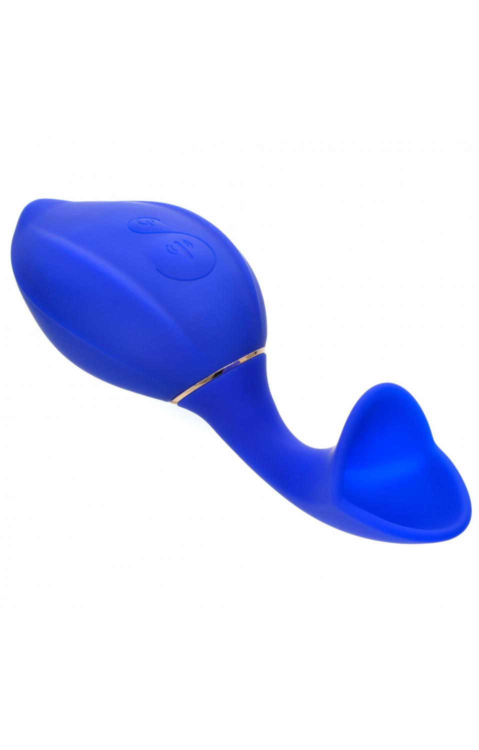 Adam & Eve Tantalizer Clit Suction Massager - Blue - AE-BL-2308-2