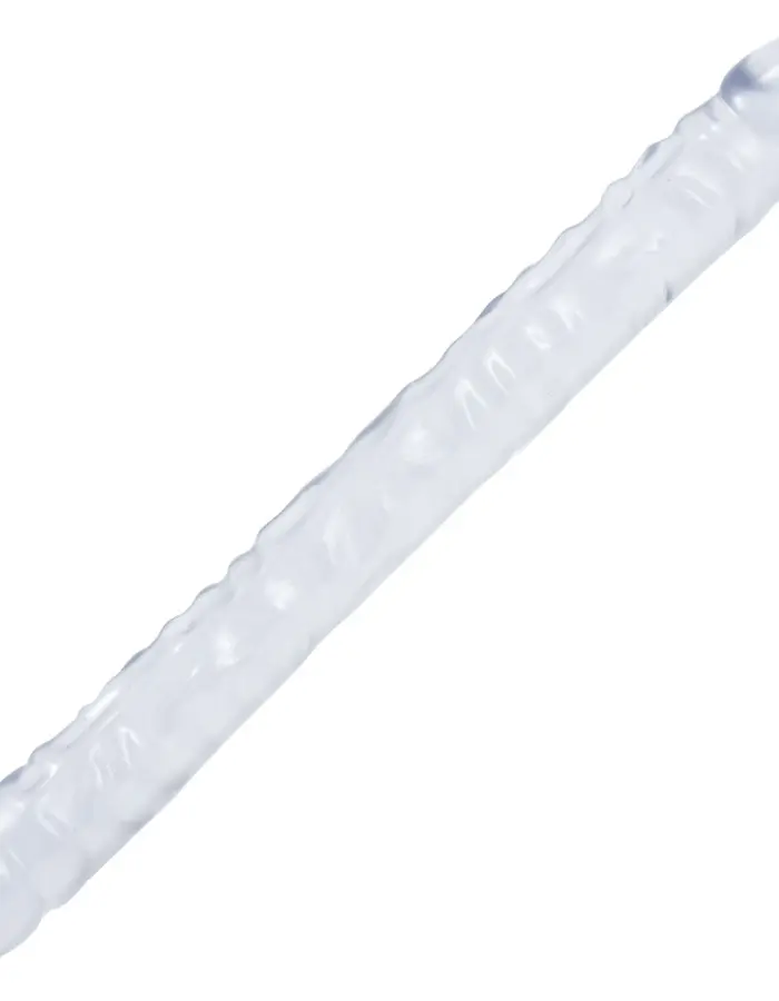 Crystal Jellies 18 Inch Double Dong - Clear