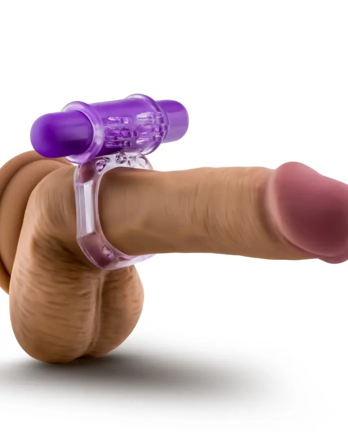 Play With Me - Couples Play - Vibrating Cock Ring - Purple