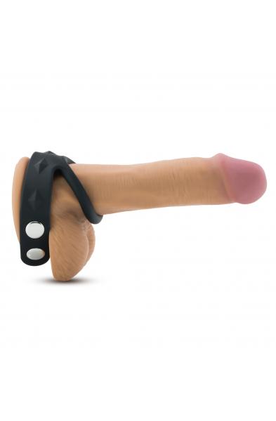 Performance - Vs6 - Silicone Cock & Ball Strap - Black