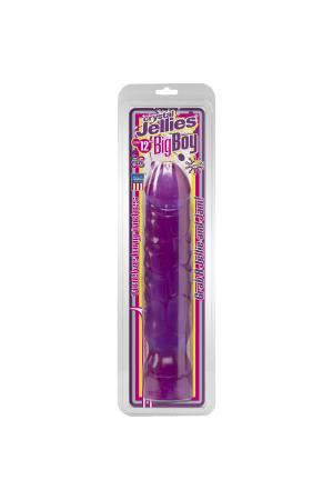 Crystal Jellies Big Boy 12 Inch - Purple