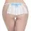 Bridal Thong With Embroidered Applique and Veil Back - 1x/2x - White