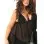 2pc Micro Manage Lace and Mesh Chemise Set - 1x2x - Black