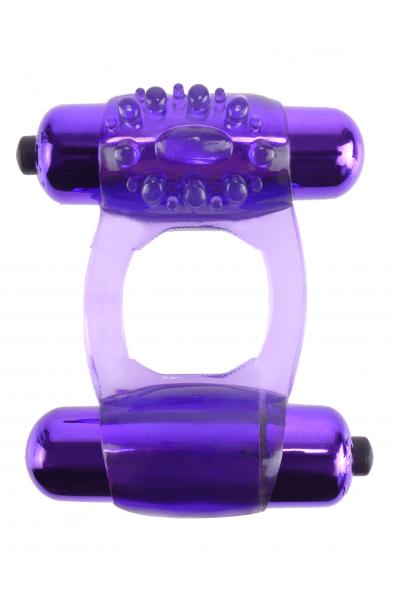 Fantasy C-Ringz Duo-Vibrating Super Ring Purple