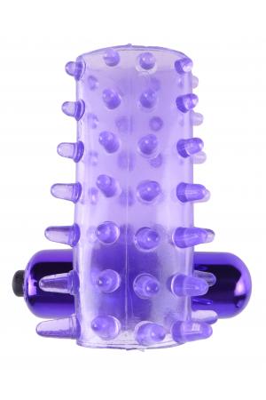 Fantasy C-Ringz Vibrating Super Sleeve Purple