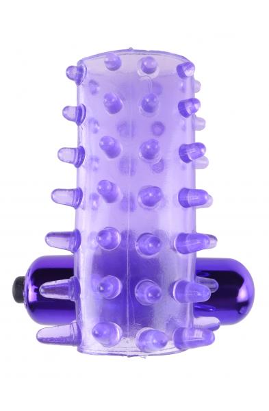 Fantasy C-Ringz Vibrating Super Sleeve Purple