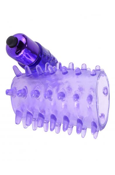 Fantasy C-Ringz Vibrating Super Sleeve Purple