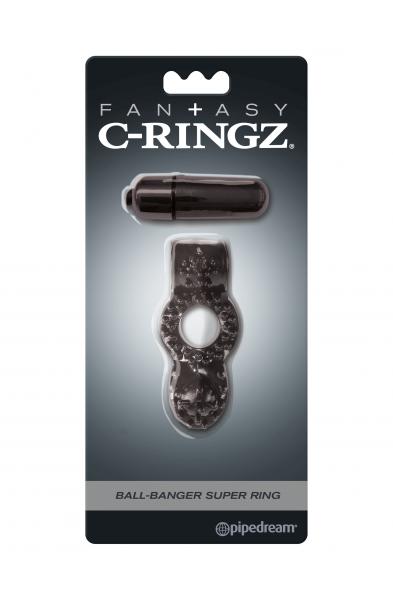 Fantasy C-Ringz Ball-Banger Super Ring Black