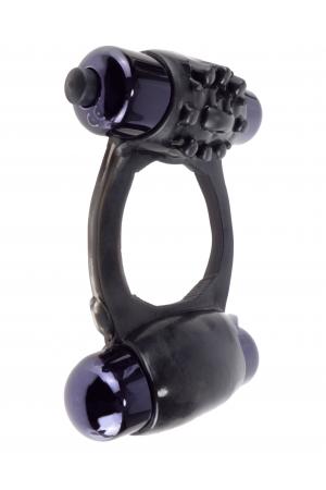 Fantasy C-Ringz Duo-Vibrating Super Ring Black