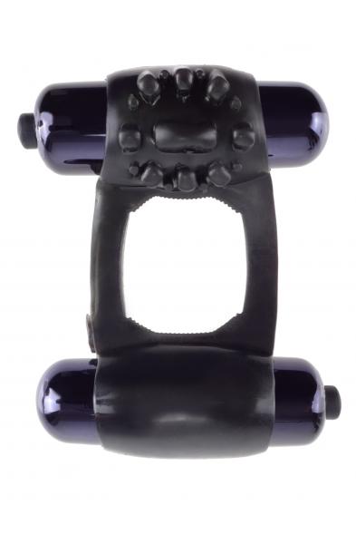 Fantasy C-Ringz Duo-Vibrating Super Ring Black