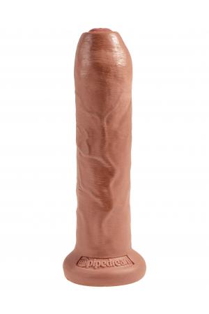 King Cock 7 Inch Uncut - Tan