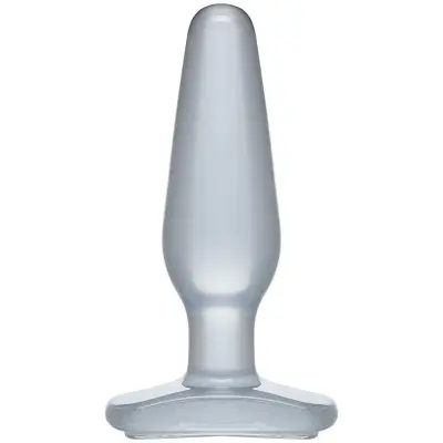 Crystal Jellies Butt Plug - Medium - Clear