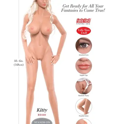 Pipedream Extreme Toyz Ultimate Fantasy Dolls -  Kitty