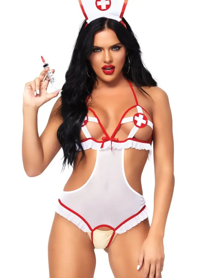 2 Pc. Naughty Nurse - One Size