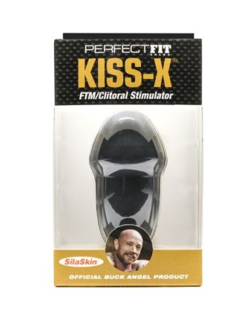 Kiss-X Silaskin Ftm/ Clitoral Stimulator - Black
