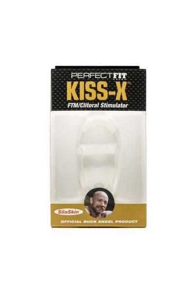 Kiss-X Silaskin Ftm/ Clitoral Stimulator - Clear