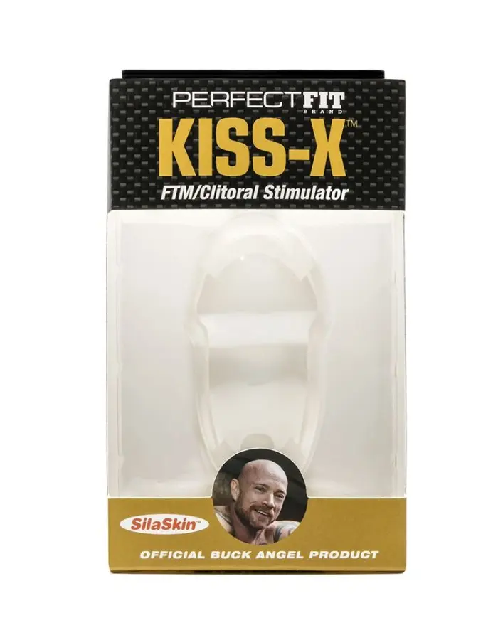 Kiss-X Silaskin Ftm/ Clitoral Stimulator - Clear