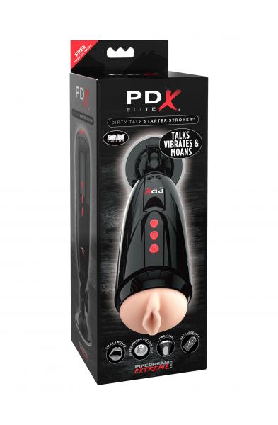 Pdx Elite Dirty Talk Starter Stroker