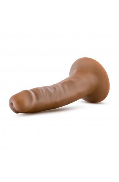 Silicone Willy's - 5.5 Inch Silicone Dildo - Mocha