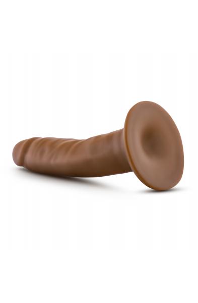 Silicone Willy's - 5.5 Inch Silicone Dildo - Mocha