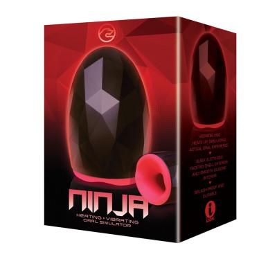 Falcon Ninja Heating & Vibrating Simulator  - Black