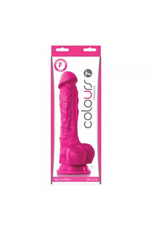 Colours Pleasures - 7" Dildo - Pink